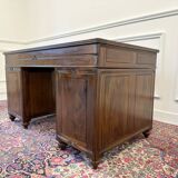 Classic English Desk with Black Inlay