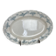 41 cm oval dish in Maastricht earthenware, Clara model