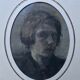 French Romantic School, 19th century Portrait of a man, oil on paper