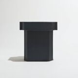 Funki raw steel stool
