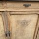 Renovated vintage Parisian art deco wooden sideboard from the 1940s