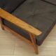 Oak leather sofa by Brockmann Petersen, Danish design 1970s
