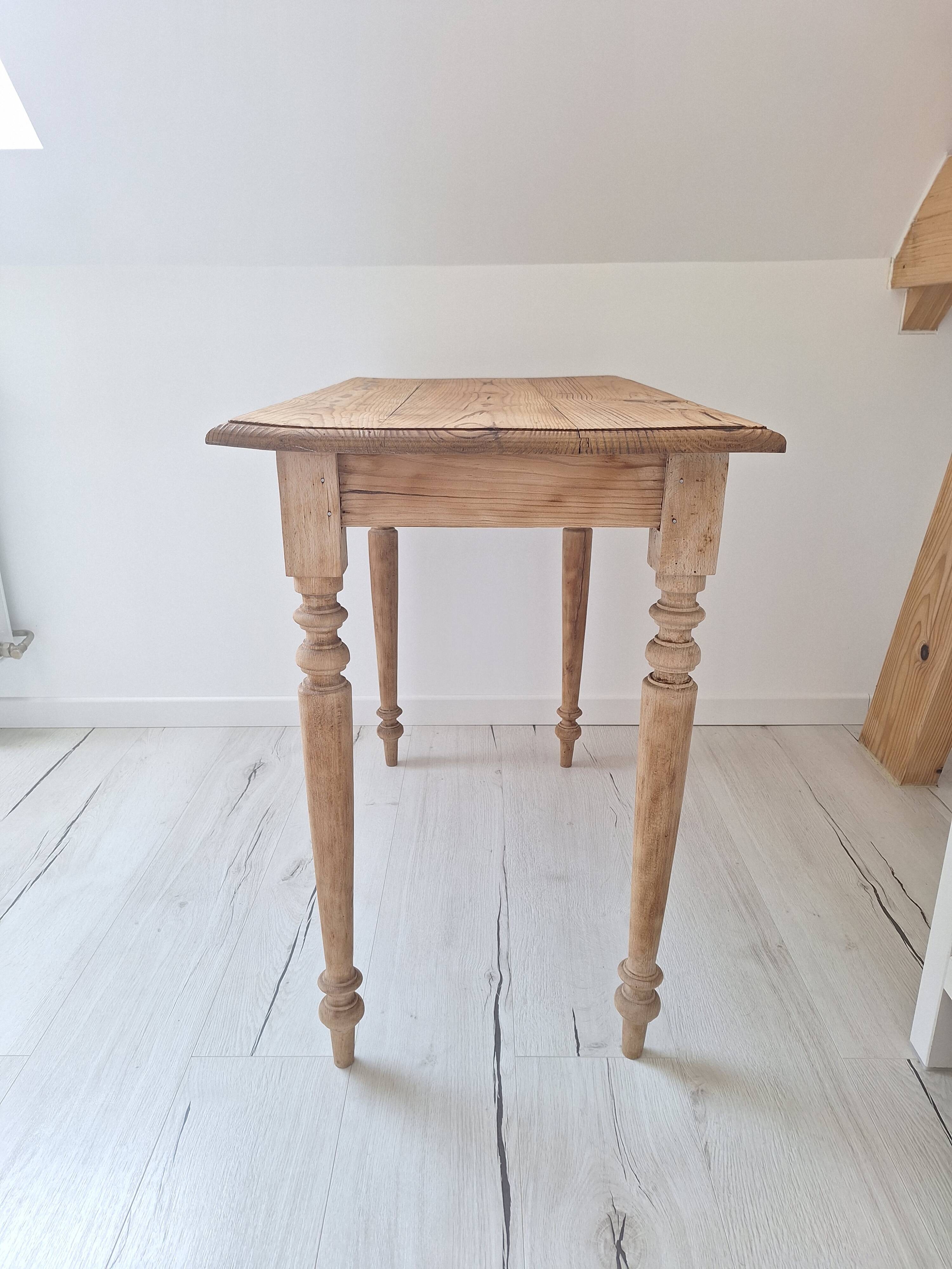 Bureau / Console / Table d'appoint de ferme style campagne en bois massif