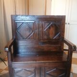 Chest bench Louis XIII