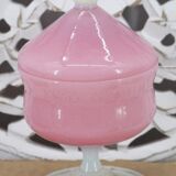 Pink opaline candy box