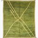 Green Beni Ouarain Rug - 416 x 320 cm