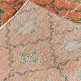 2x7 short vintage runner rug, 78x208cm