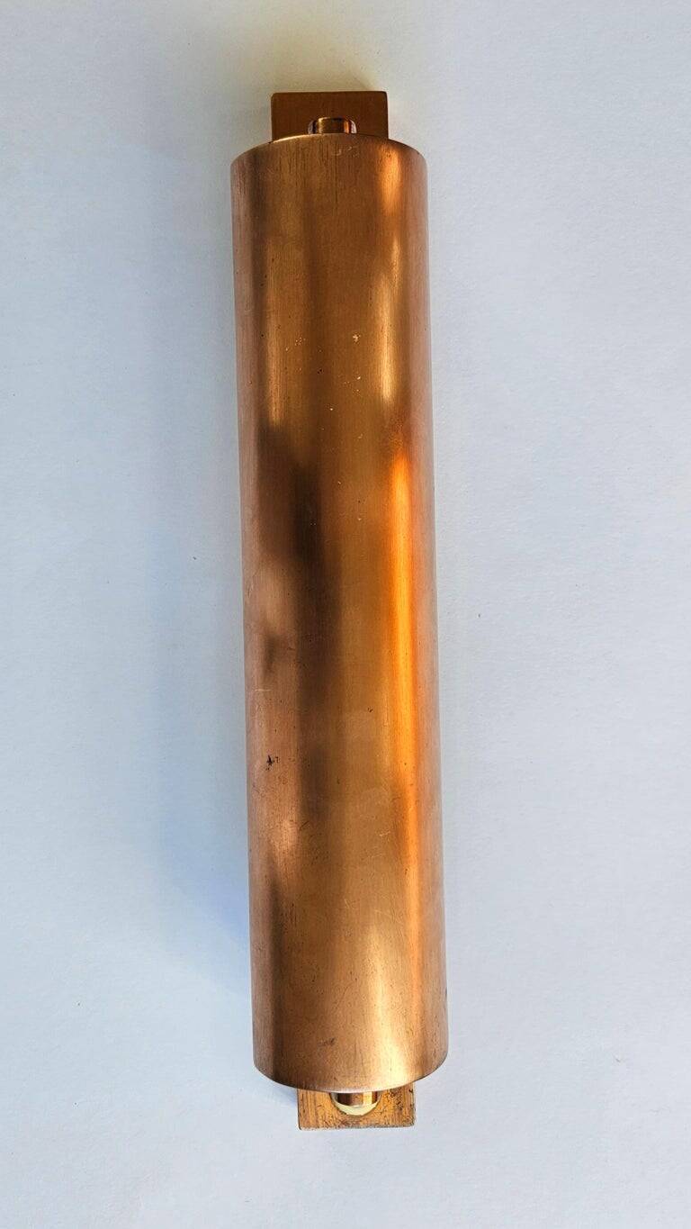 Very rare copper wall lamp, Art Deco, 1930s