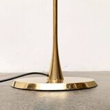 Lonea floor lamp in Hollywood Regency vintage style in brass by Florian Schulz.