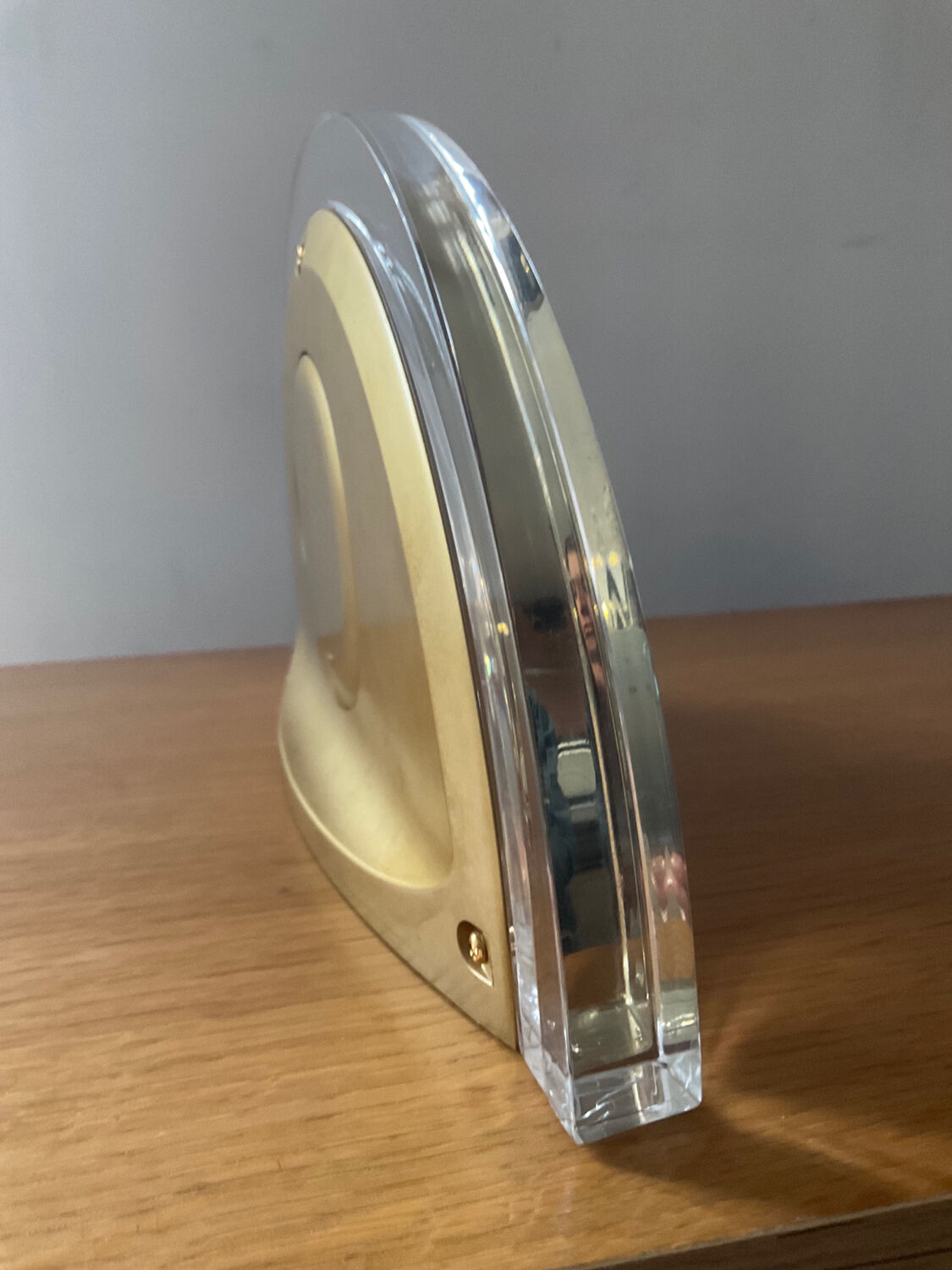 Vintage Seiko clock in plexiglass 70s