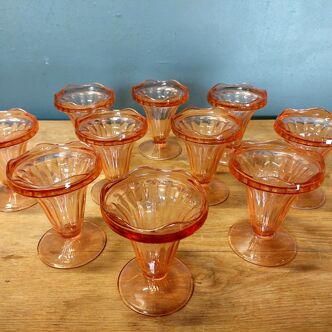 Rosaline glass dessert cups