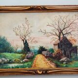 Peinture à l'huile - Paysage