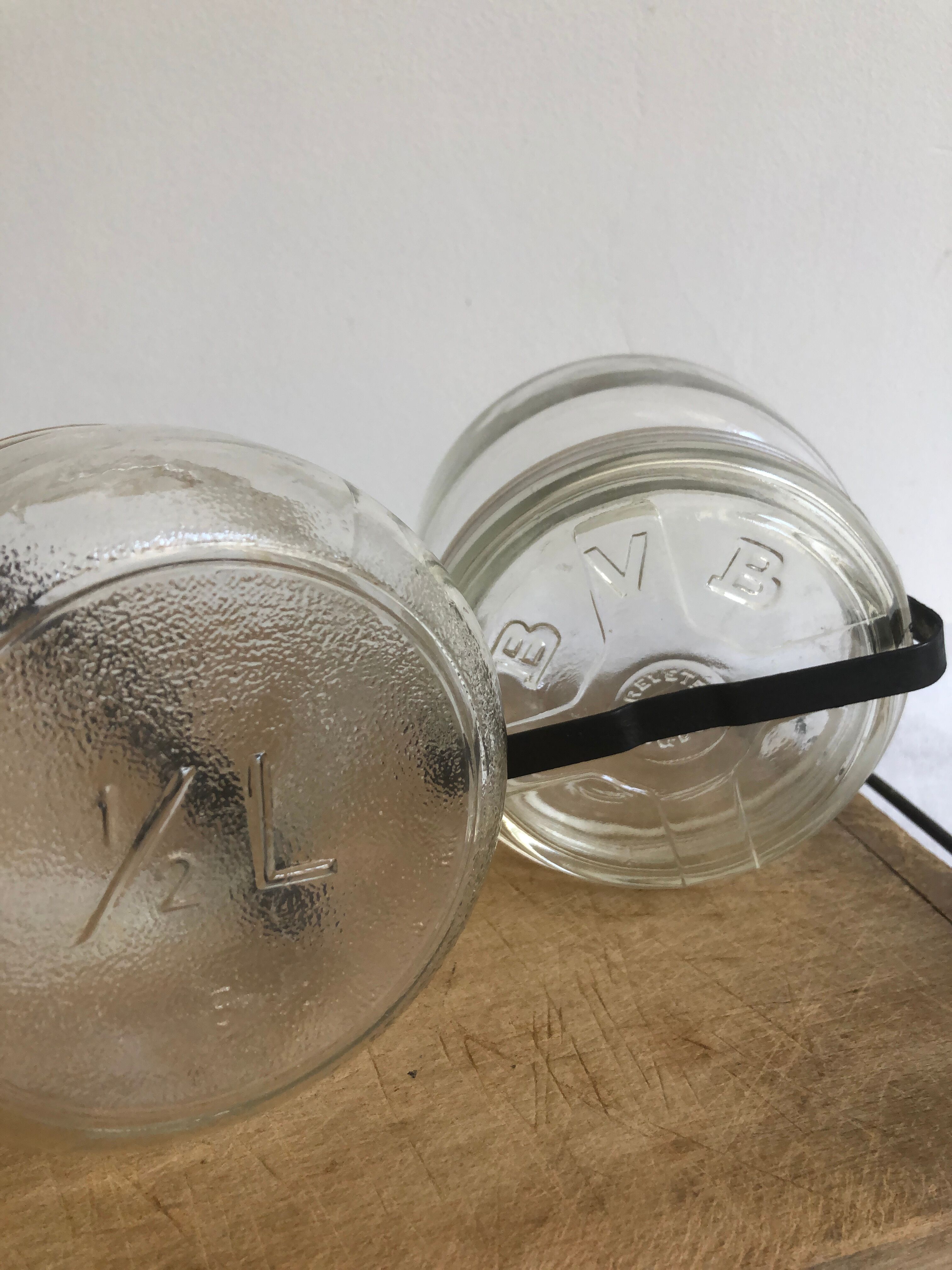 Paire de bocaux BVB - 1/2 litre