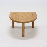 Solid Pine Coffee Table or Side Table by Rainer Daumiller for Hirtshalls Sawmills 1970s