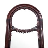 Antique mirror with a neorokoko style