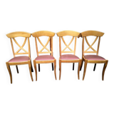 Set of four chairs