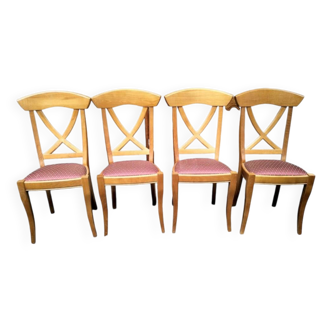 Lot de quatres chaises