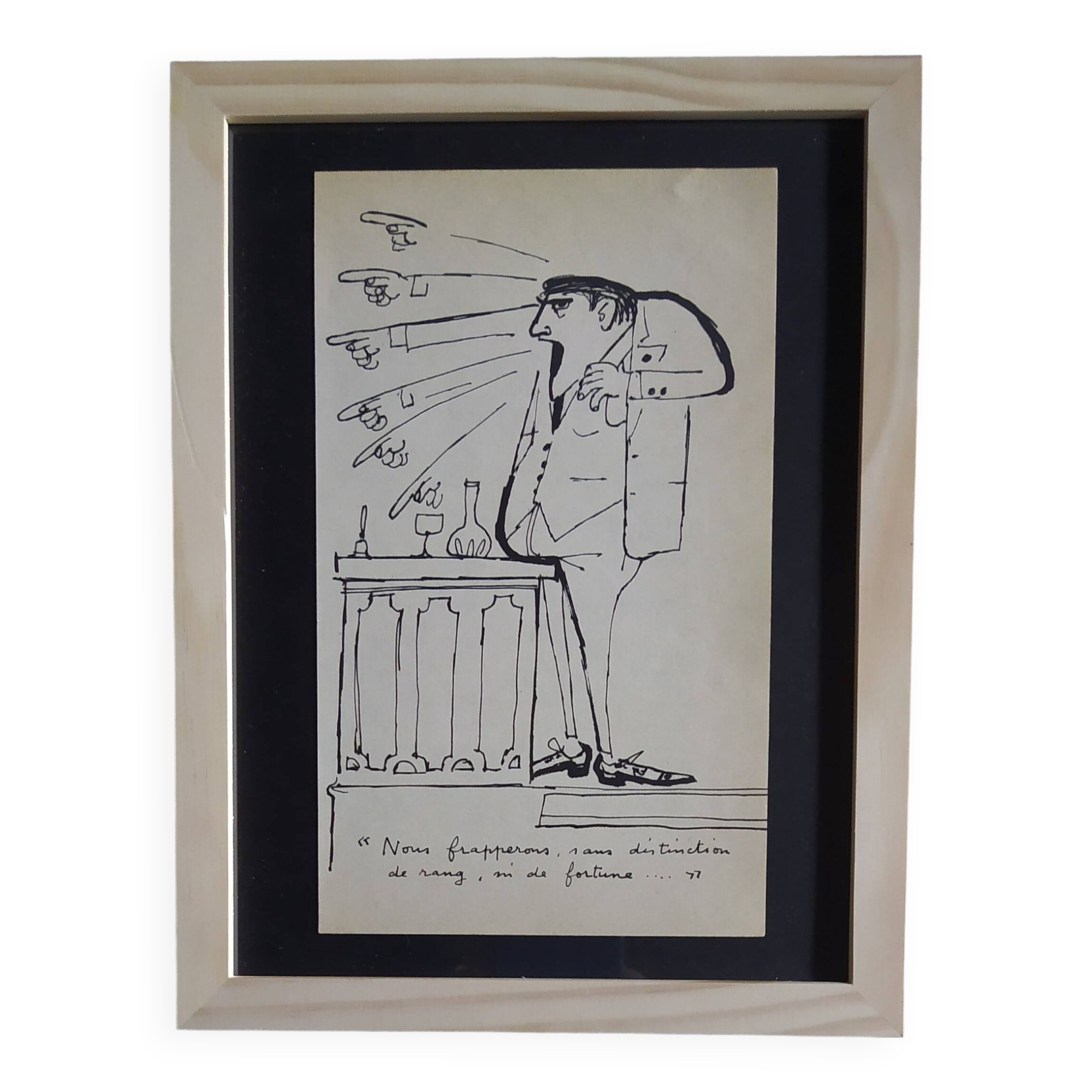 Damaging illustration from 1962 "without distinction"