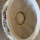 Antique soup tureen in Italian majolica, hand-painted + tray