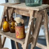 Vintage wood stepladder