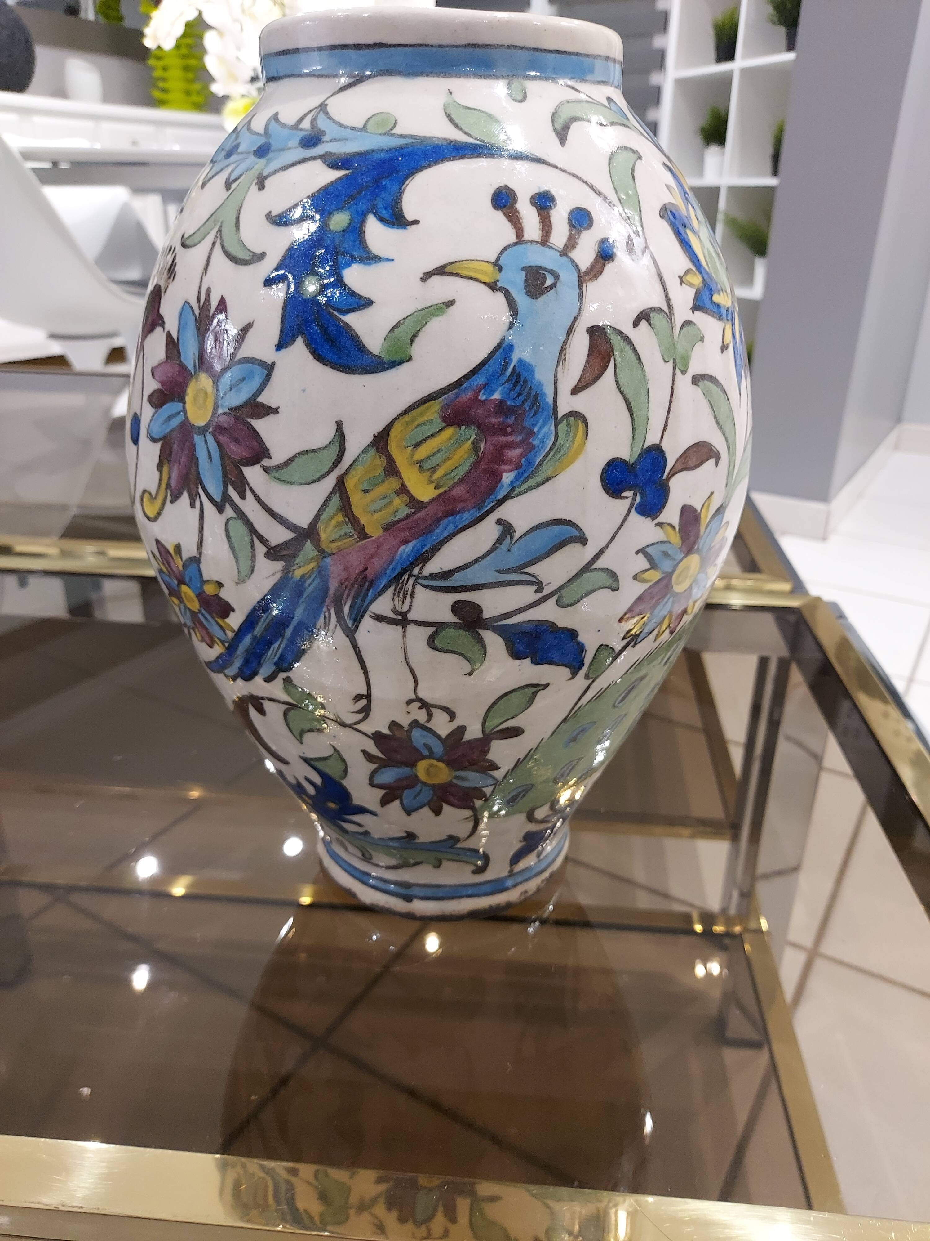 Vase Art deco sandstone 1960