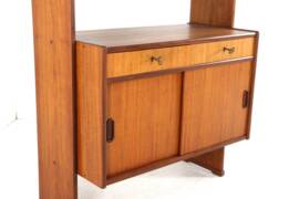 High Bookcase / Room Divider  several pieces in stock - danish design