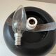 Vintage mushroom lamp, round globe, 1970s