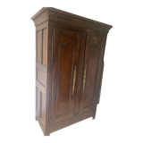 19th century walnut wardrobe