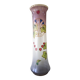 Vase rouleau Jugendstil en verre dépoli