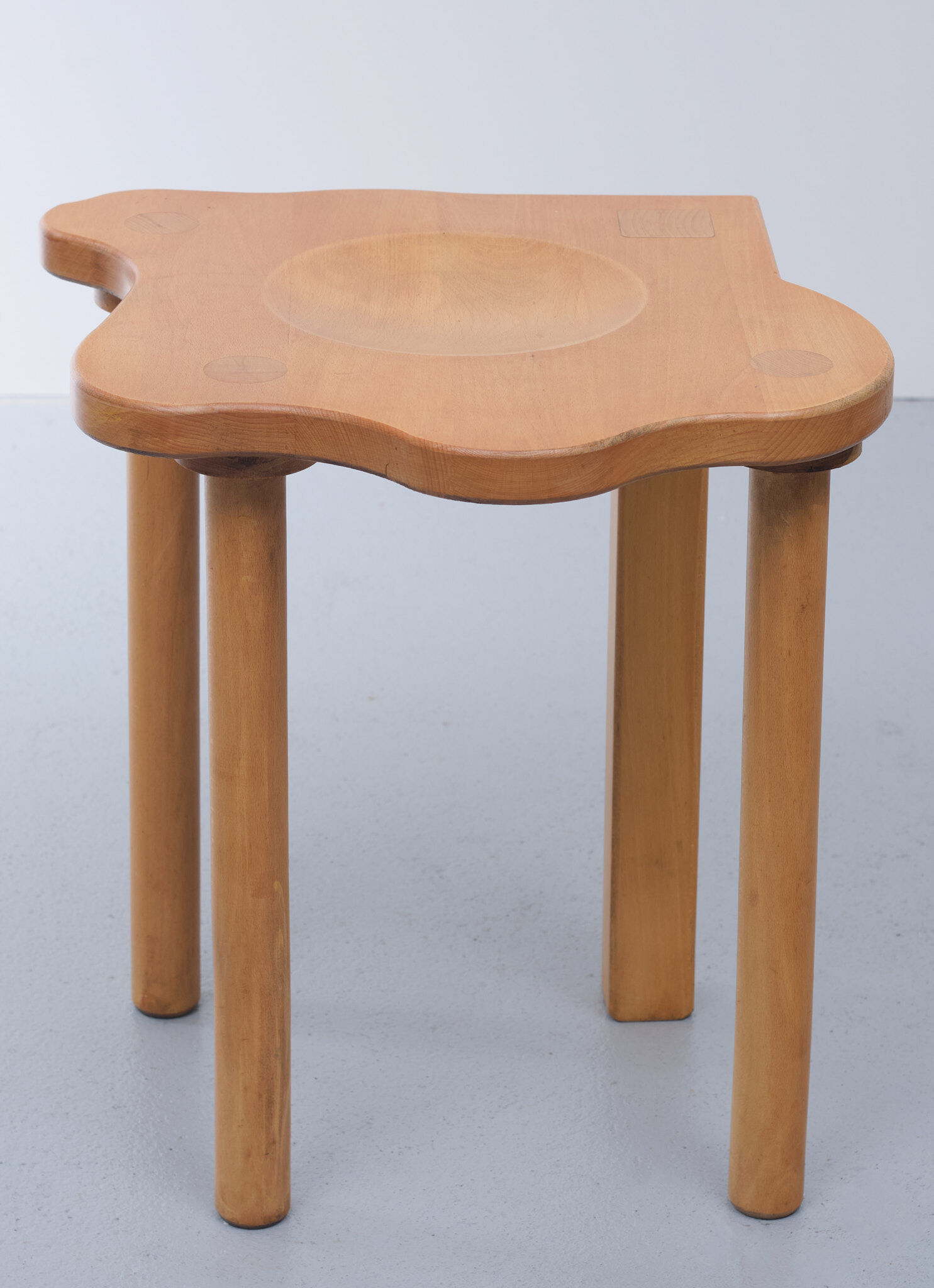 Era Herbstb Solid Pine Wood Stool