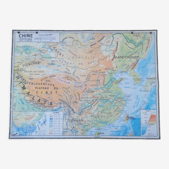Old MDI map of China