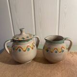 60s numbered tea set