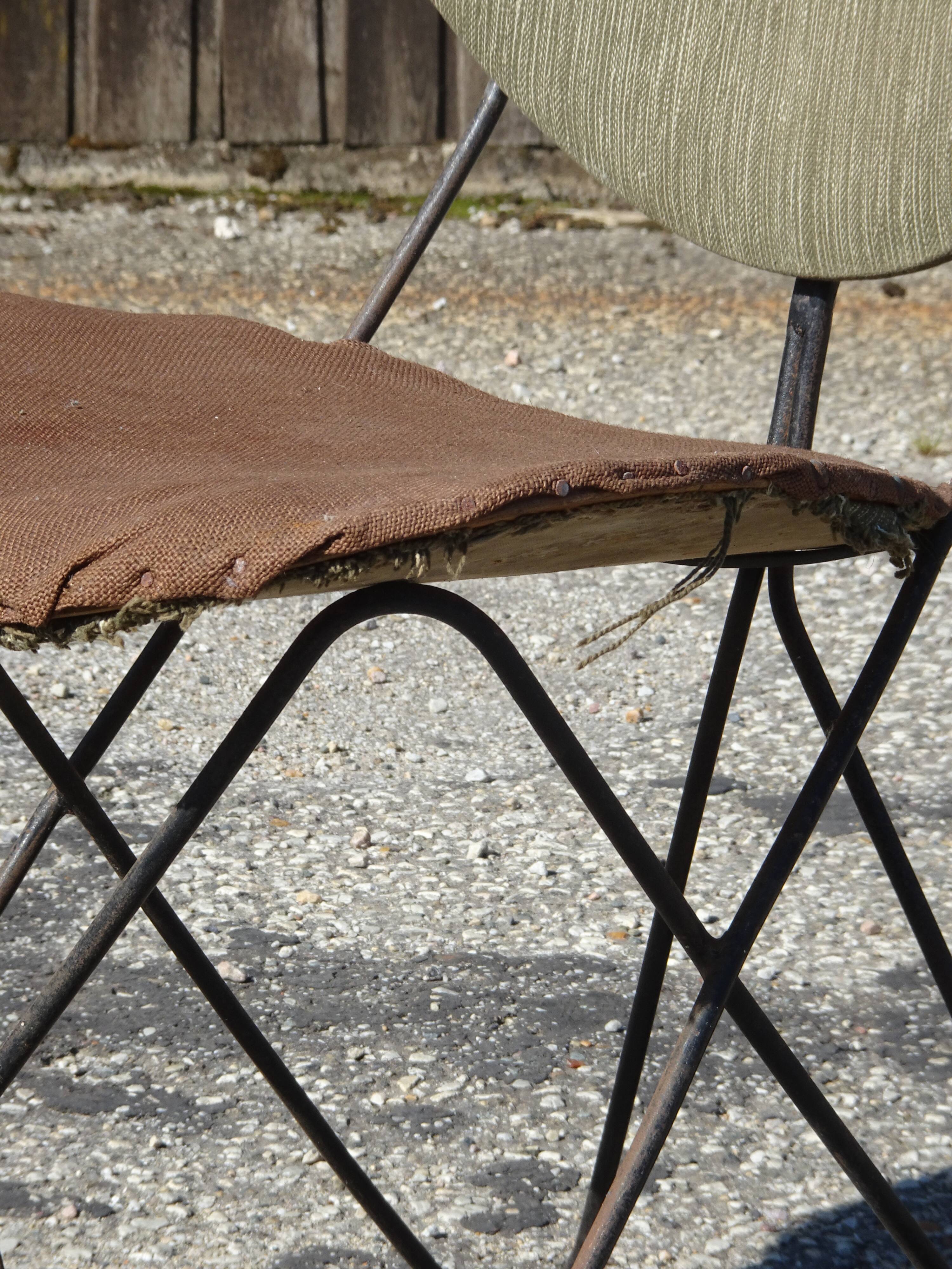 Chair by Raoul Guys, model Anthony, Airborne edition, around 1954.