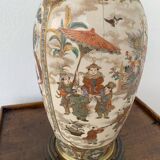Japanese Satsuma lamp