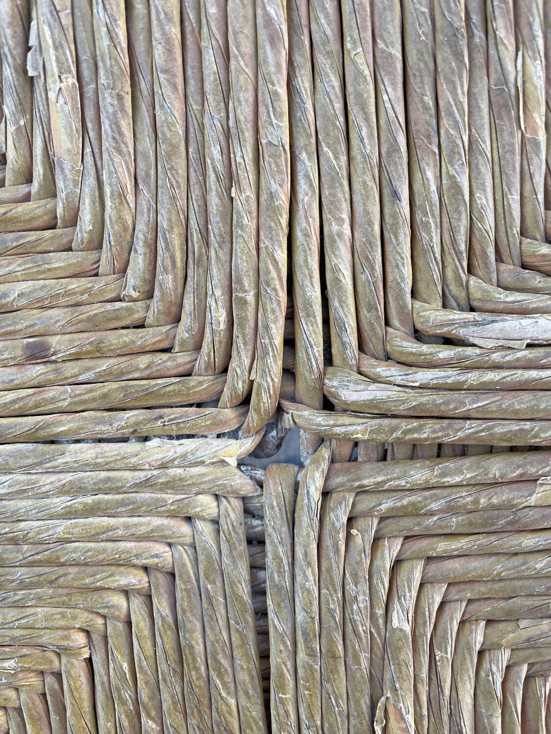 4 chaises paillées de campagne en bois