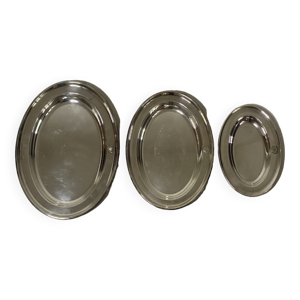 ensemble de 3 plats en