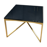 Black lacquered coffee table Decca