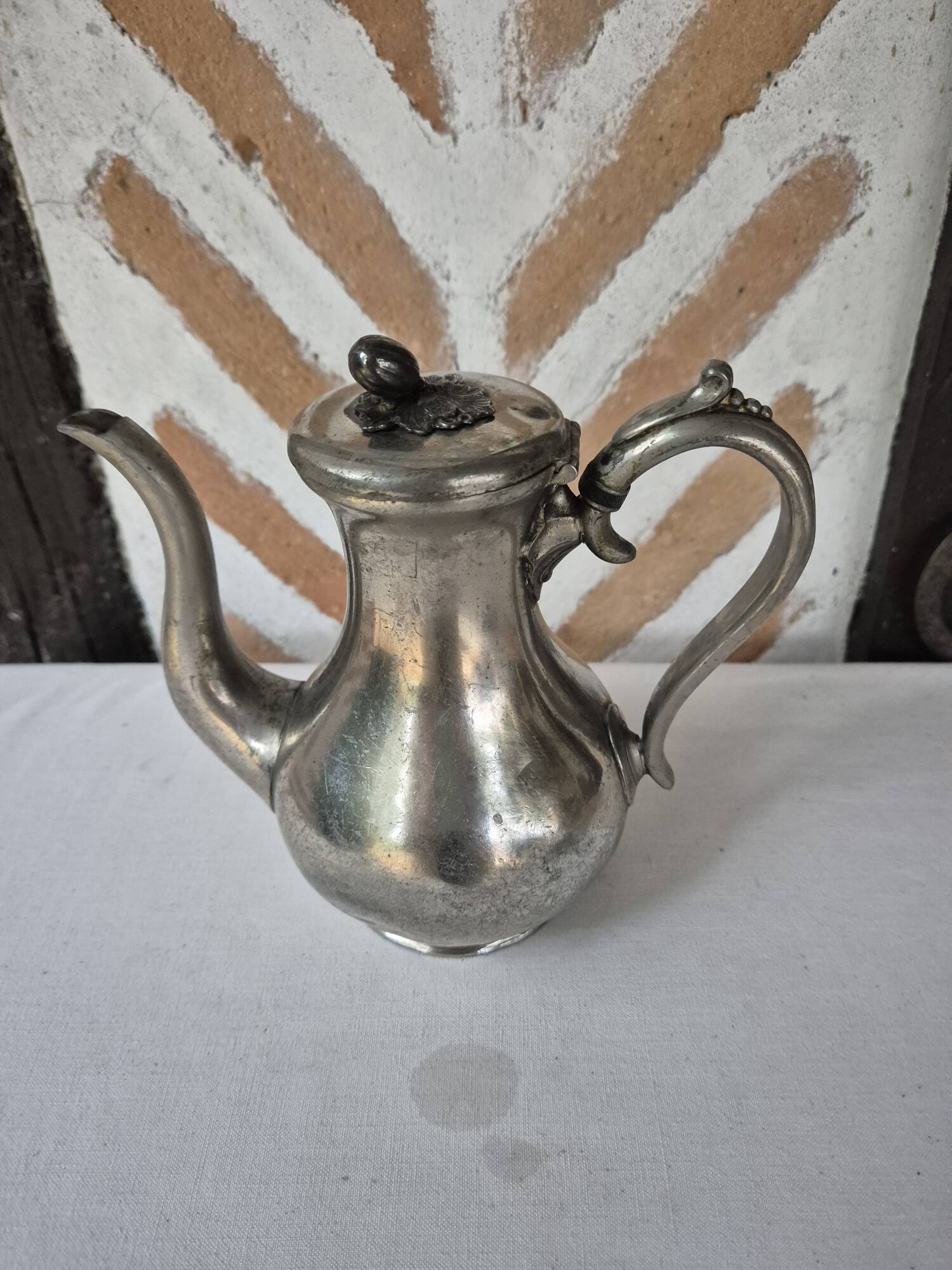 Cafetière métal James Dixon & Sons