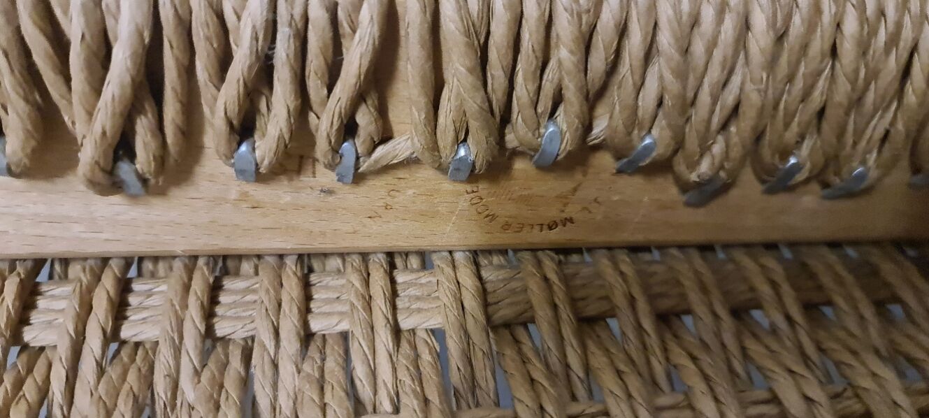 Vintage danish deign dining chair by miels moller ,model 71