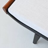 Dick Cordemeijer Cleopatra daybed white fabric Auping Netherlands 1954