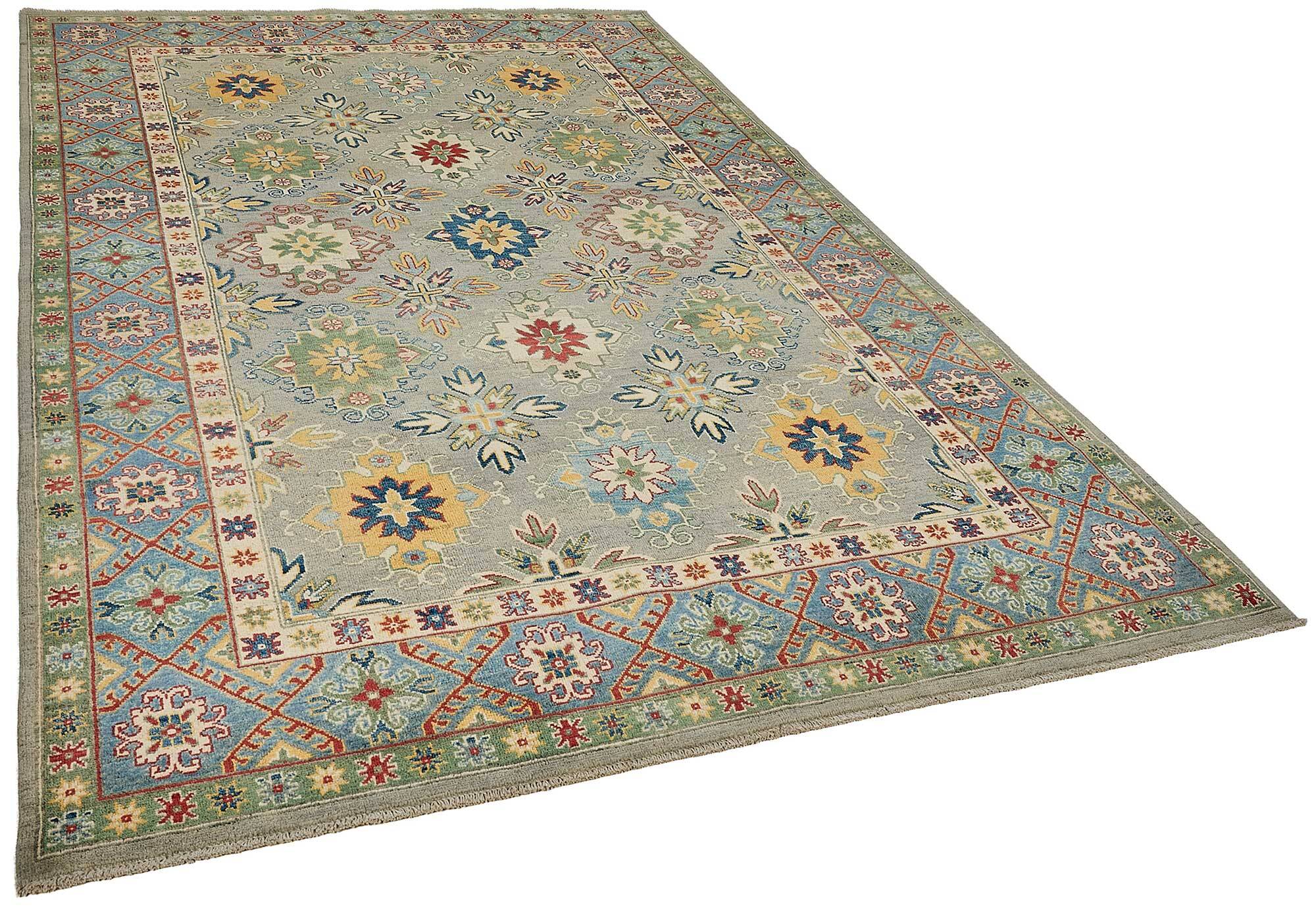 Turkish Handknotted Wool Oushak Rug 198 cm x 300 cm