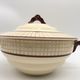 Earthenware tureen "Longchamp – France", Colmar model