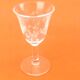 1970s 6 engraved "Tulip" glasses