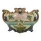 Large Onnaing Barbotine Planter / Planter circa 1900 Ar Style