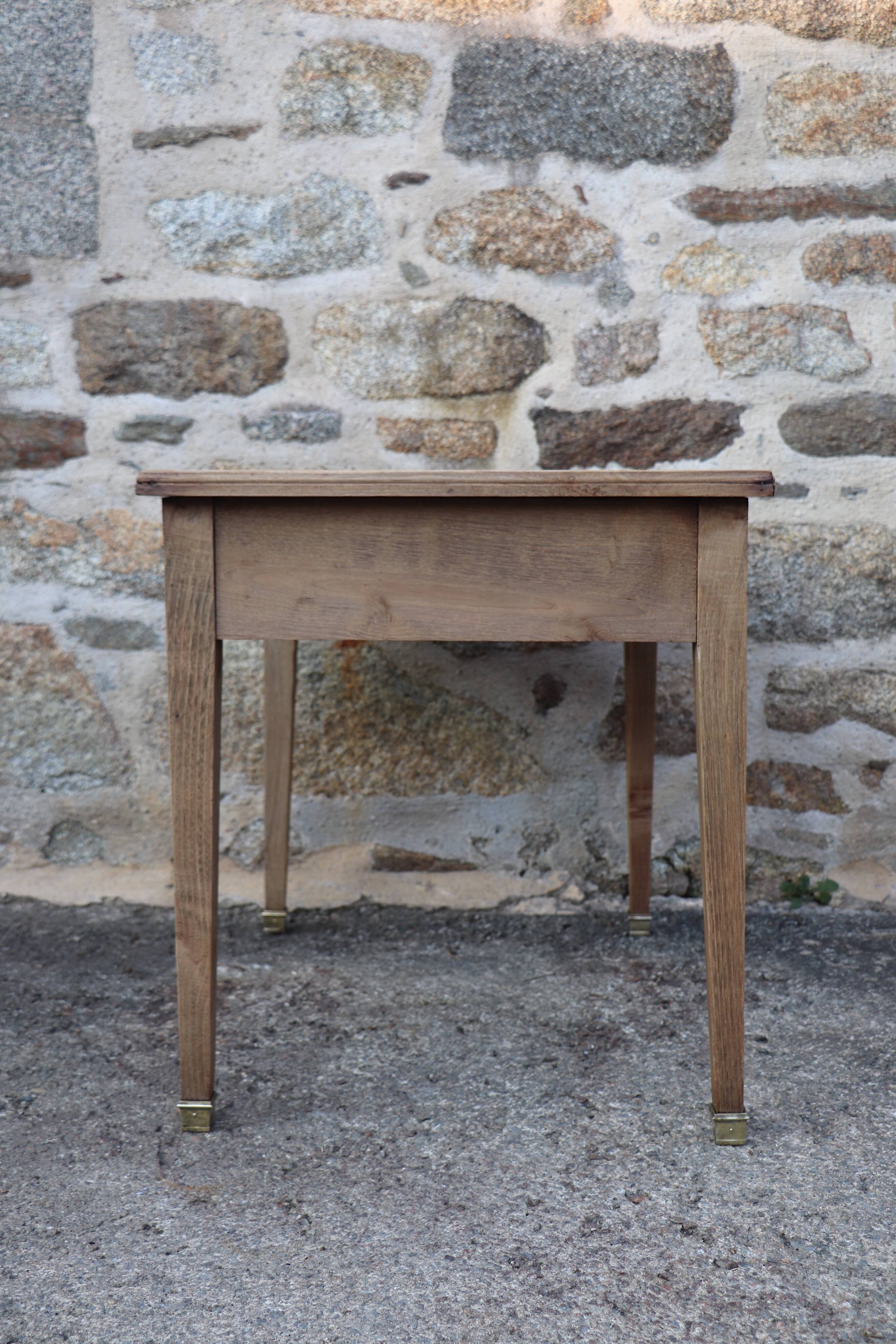 Bureau époque Directoire - bois naturel