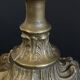 Pair of Napoleon III candelabra in brass, 19th century