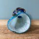 Blown glass vase signed Jean Michel Operto de Biot
