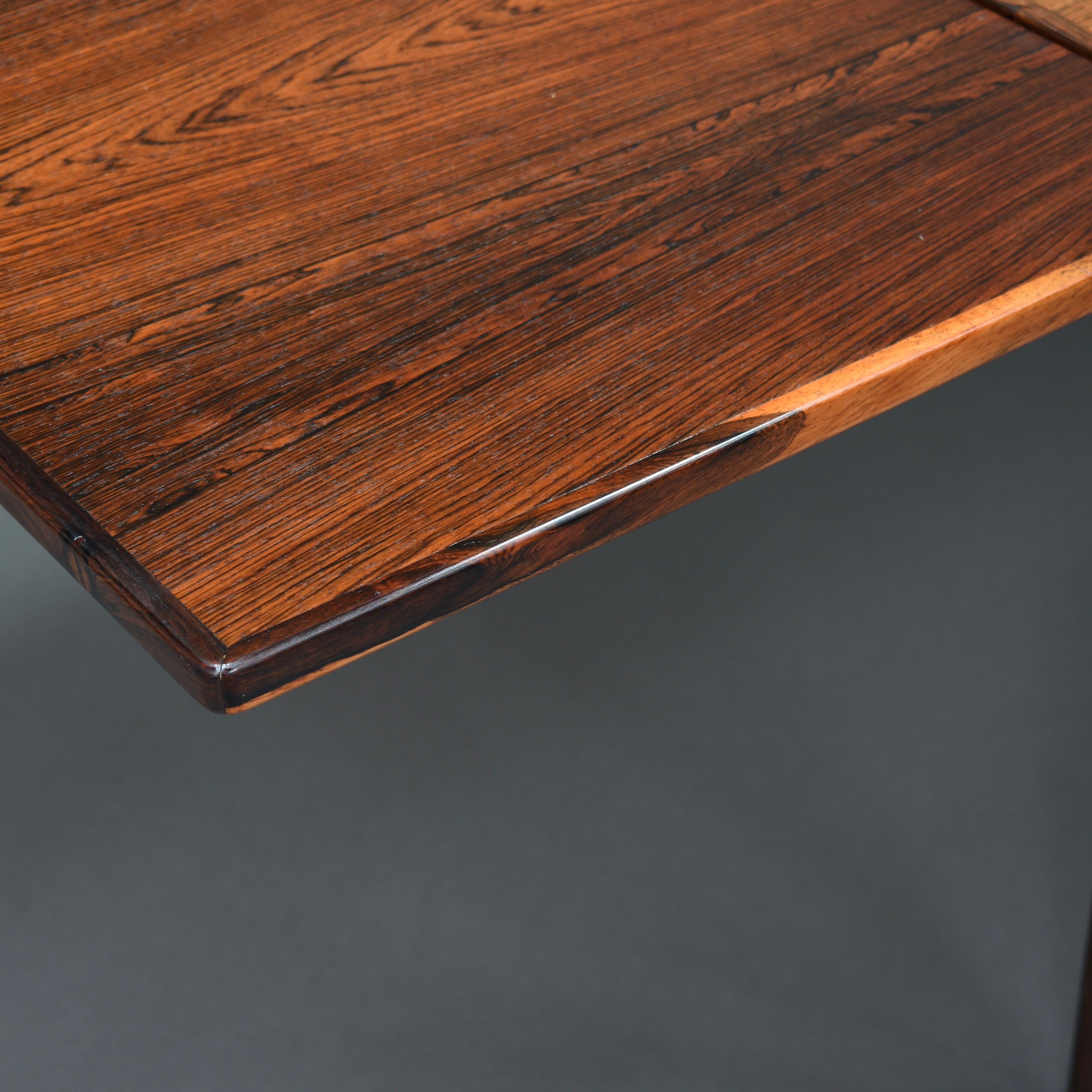 Brazilian rosewood extendable dining table by Niels O. Møller, Denmark – circa 1950