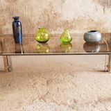 Glass coffee table