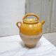 Pot gargoulette ancienne en terre cuite vernissée